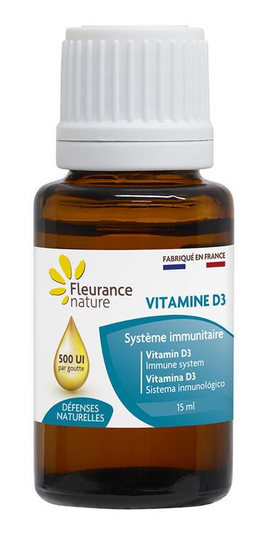 Vitamina D3 · Fleurance Nature · 15 ml