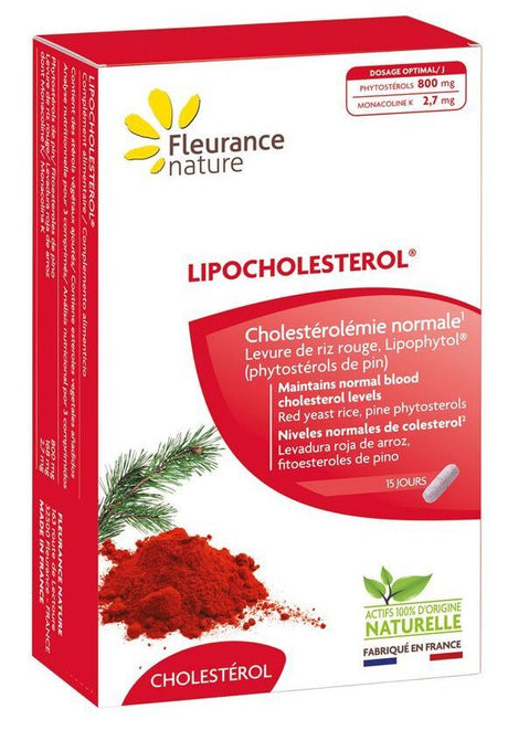 Lipocholestérol · Fleurance Nature · 45 comprimidos