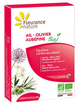 Ajo, Olivo y Espino Blanco Bio · Fleurance Nature · 60 comprimidos