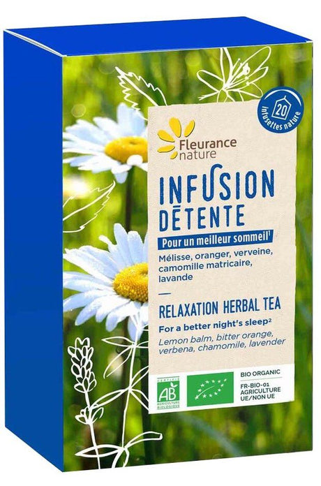 Infusión Relajación Bio · Fleurance Nature · 20 filtros