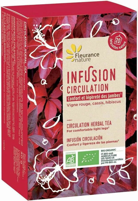 Infusión Circulación Bio · Fleurance Nature · 20 filtros