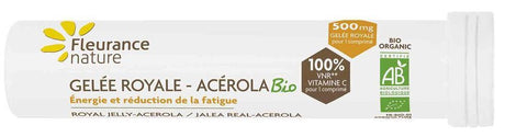 Jalea Real y Acerola Bio · Fleurance Nature · 15 comprimidos masticables