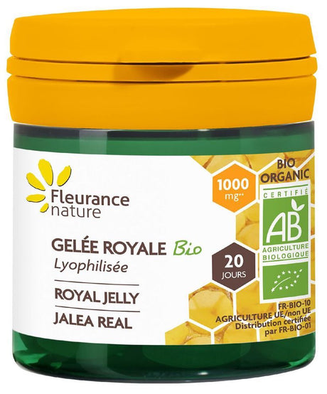 Jalea Real Liofilizada Bio · Fleurance Nature · 20 cápsulas