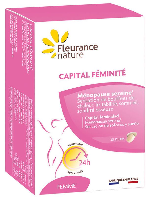 Capital Feminidad · Fleurance Nature · 60 comprimidos