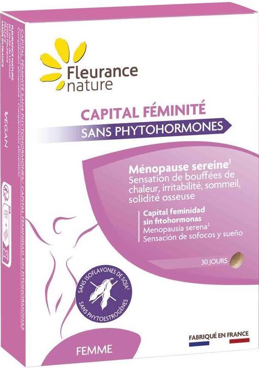 Capital de Feminidad Sin Fitohormonas · Fleurance Nature · 60 comprimidos