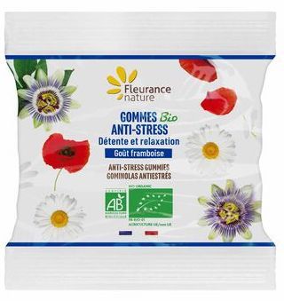 Recarga Gominolas Antiestrés Bio · Fleurance Nature · 30 gramos