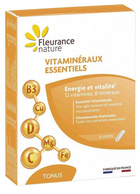 Vitaminerales Esenciales · Fleurance Nature · 30 cápsulas