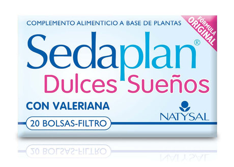 Sedaplan con Valeriana · Natysal · 20 filtros