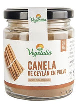 Canela de Ceylan en Polvo · Vegetalia · 80 gramos