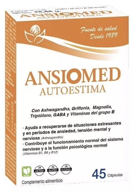 Ansiomed Autoestima · Bioserum · 45 cápsulas