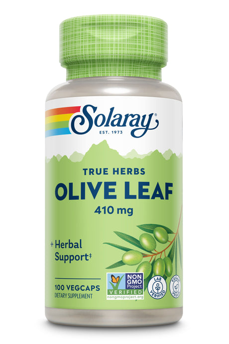 Hoja de Olivo · Solaray · 100 cápsulas