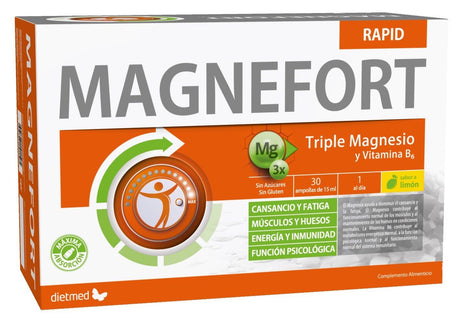 Magnefort Rapid · DietMed · 30 ampollas