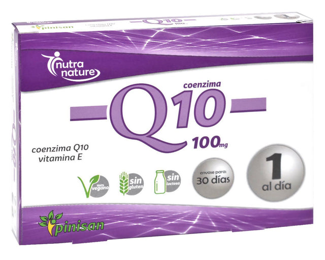 Coenzima Q10 100 mg · Pinisan · 30 cápsulas