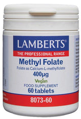 Methyl Folate 400 mcg · Lamberts · 60 comprimidos