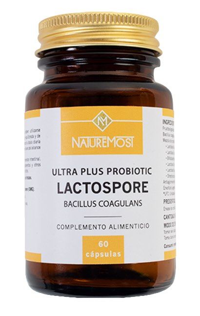 Ultra Plus Probiotic Lactospore · Nature Most · 60 cápsulas