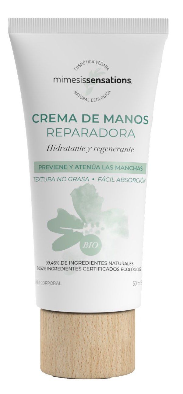 Crema de Manos Reparadora · Mimesis Sensations · 50 ml