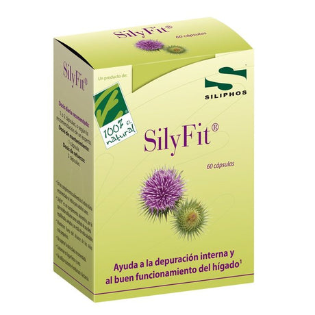 SilyFit · 100% Natural · 60 cápsulas