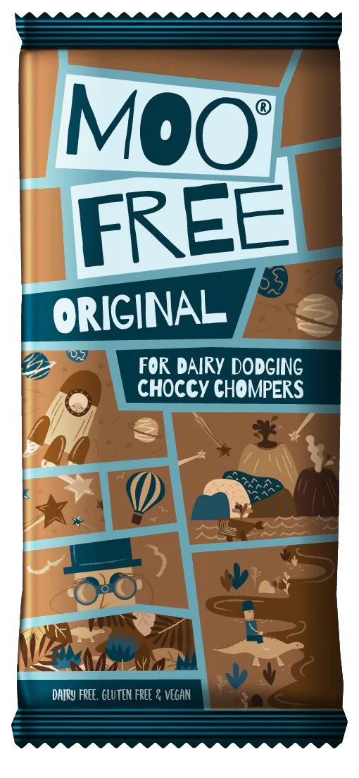 Chocolate Original Orgánico · Moo Free · 80 gramos