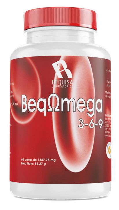 Beqomega 3-6-9 · Bequisa · 60 perlas