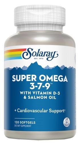 Super Omega 3-7-9 · Solaray · 120 perlas