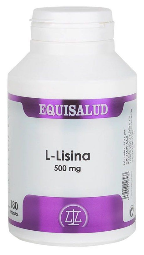 Holomega L-Lisina · Equisalud · 180 cápsulas