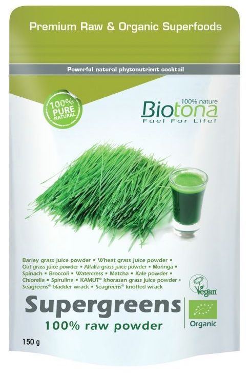 Supergreens · Biotona · 150 gramos