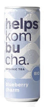 Kombucha Blueberry Charm · Helps Kombucha · 250 ml