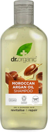 Champú Aceite de Argán · Dr Organic · 265 ml