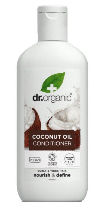 Acondicionador Aceite de Coco Virgen · Dr Organic · 265 ml