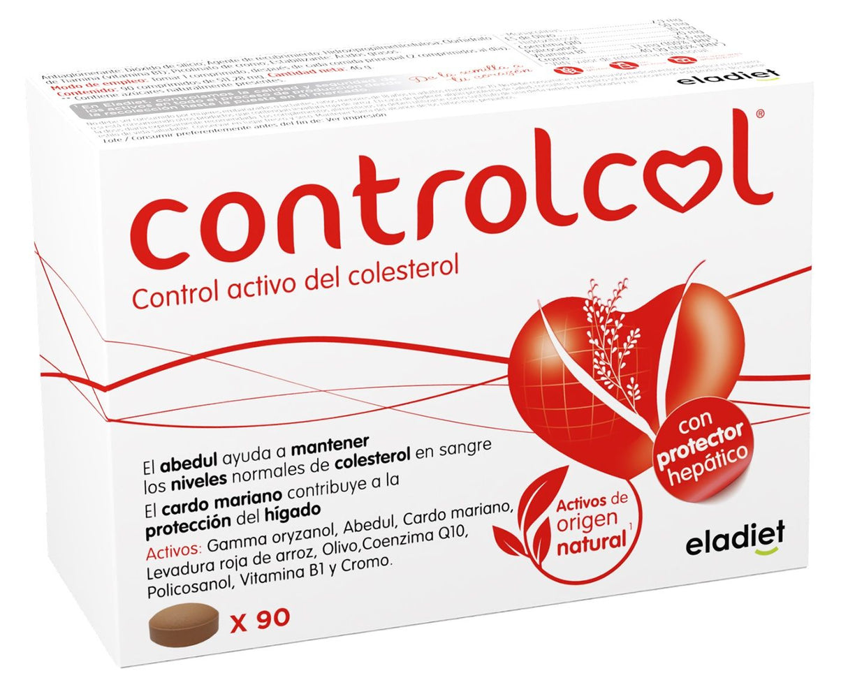 Controlcol · Eladiet · 90 comprimidos