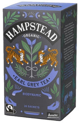 Té Negro Earl Grey · Hampstead Organic · 20 filtros