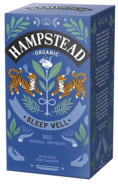 Infusión Sleep Well · Hampstead Organic · 20 filtros