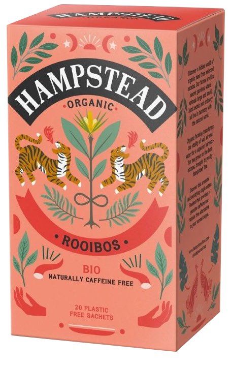 Infusión Rooibos · Hampstead Organic · 20 filtros