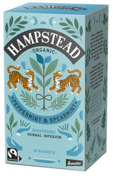 Infusión de Menta y Hierbabuena · Hampstead Organic · 20 filtros