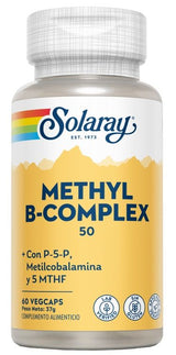 Methyl B-Complex 50 · Solaray · 60 cápsulas