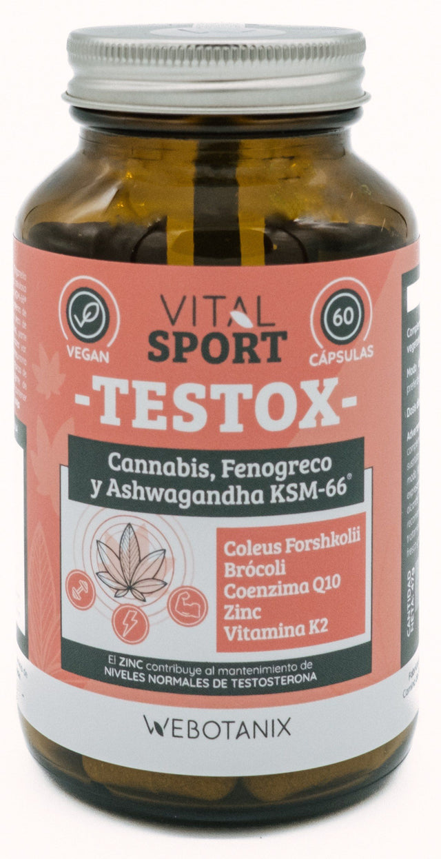 Textox - Vital Sport · WeBotanix · 60 cápsulas