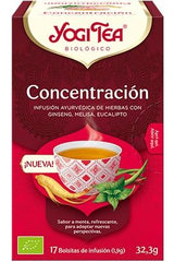 Concentración · Yogi Tea · 17 filtros