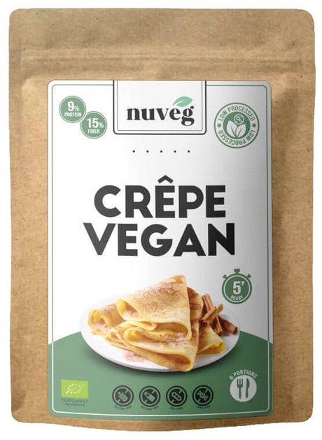 Crepe Vegana Eco · Nuveg · 200 gramos