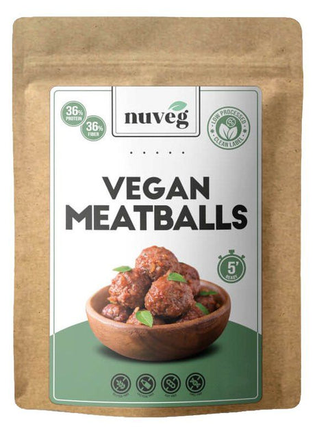 Albóndigas Veganas · Nuveg · 100 gramos