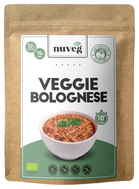 Boloñesa Vegana Eco · Nuveg · 140 gramos