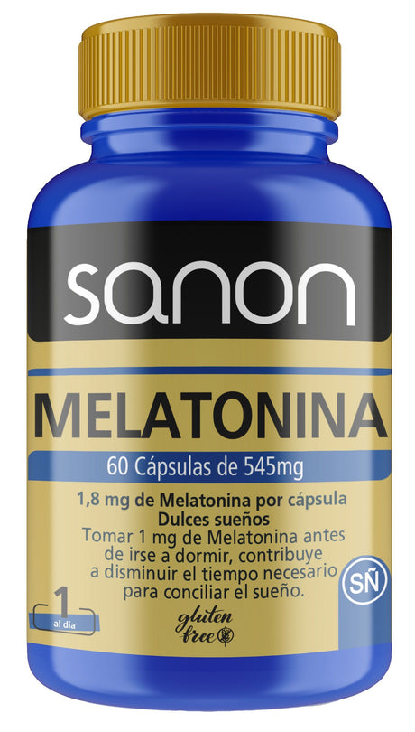 Melatonina · Sanon · 60 cápsulas