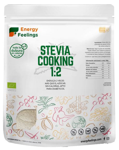 Stevia Cooking 1:2 Eco en Polvo · Energy Feelings · 1 kg