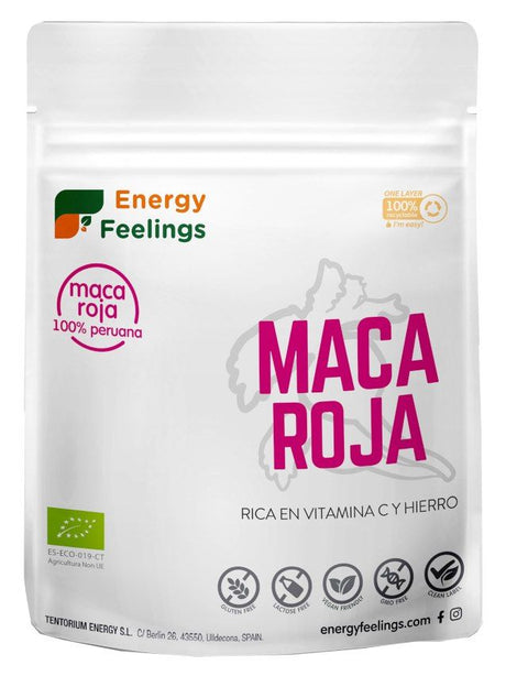 Maca Roja Eco · Energy Feelings · 200 gramos