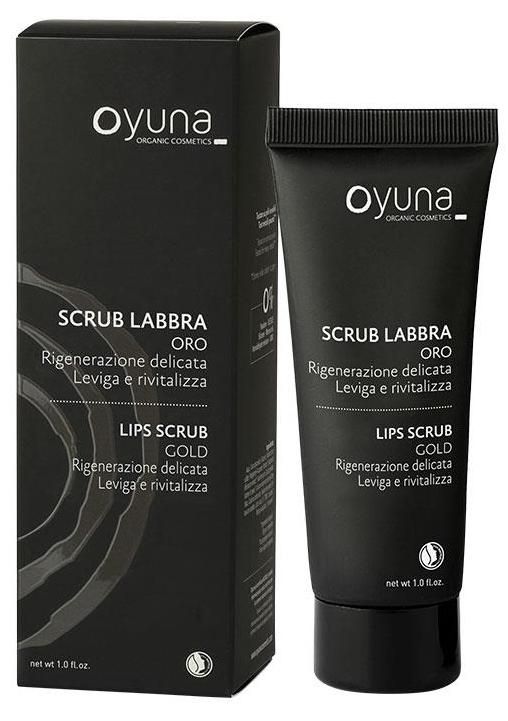 Exfoliante de Labios Gold · Oyuna · 25 ml