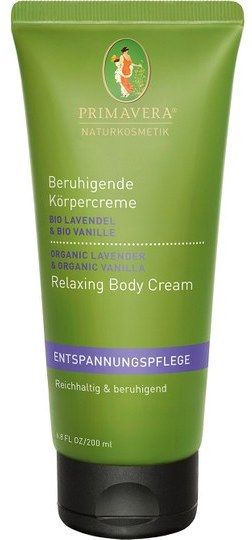 Crema Corporal Relajante de Lavanda y Vainilla · Primavera Life · 200 ml