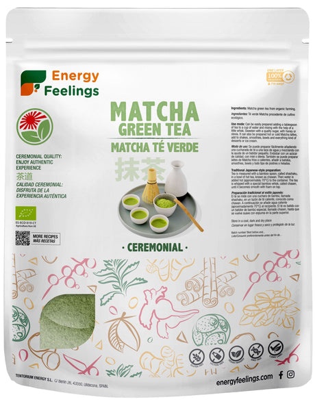 Té Verde Matcha Ceremonial Eco · Energy Feelings · 1 kg