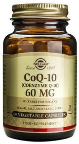 Coenzima Q10 60 mg · Solgar · 60 cápsulas vegetales