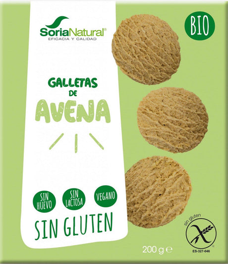 Galletas de Avena · Soria Natural · 200 gramos