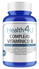 Complejo Vitamínico B · Health4U · 30 cápsulas