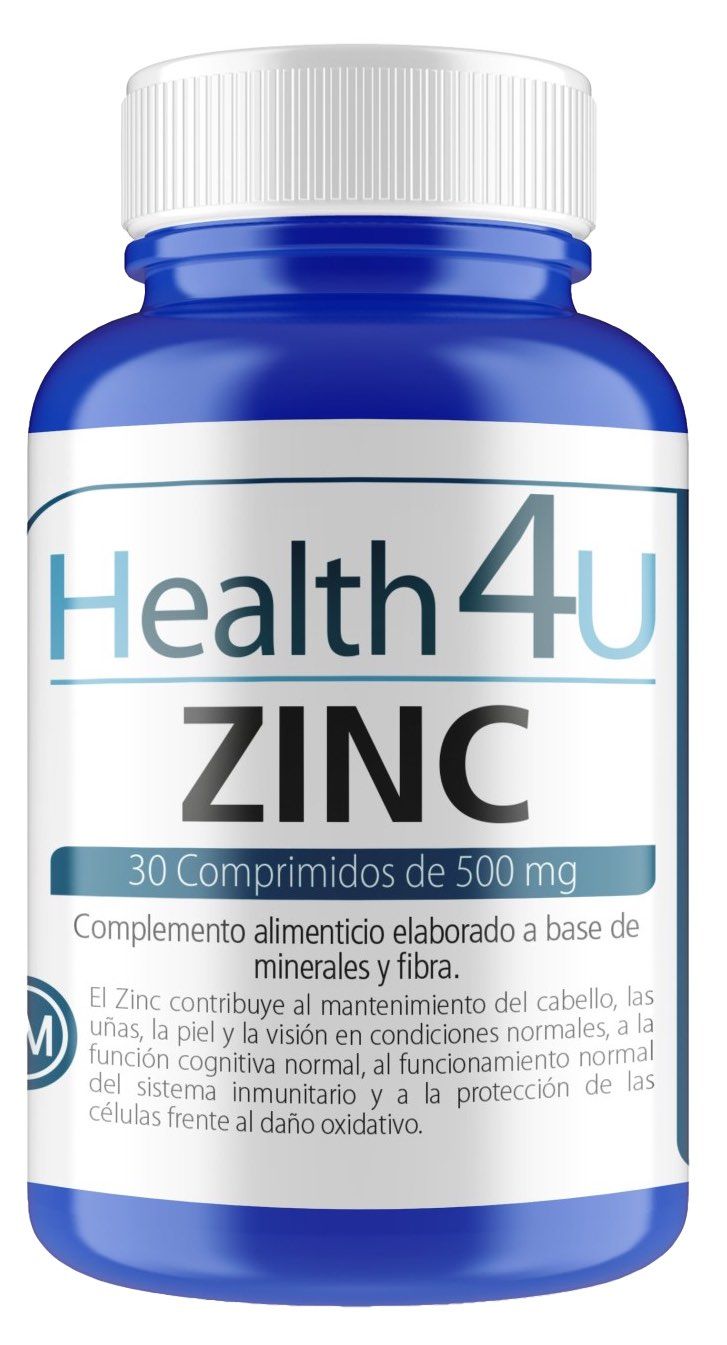 Zinc · Health4U · 30 comprimidos